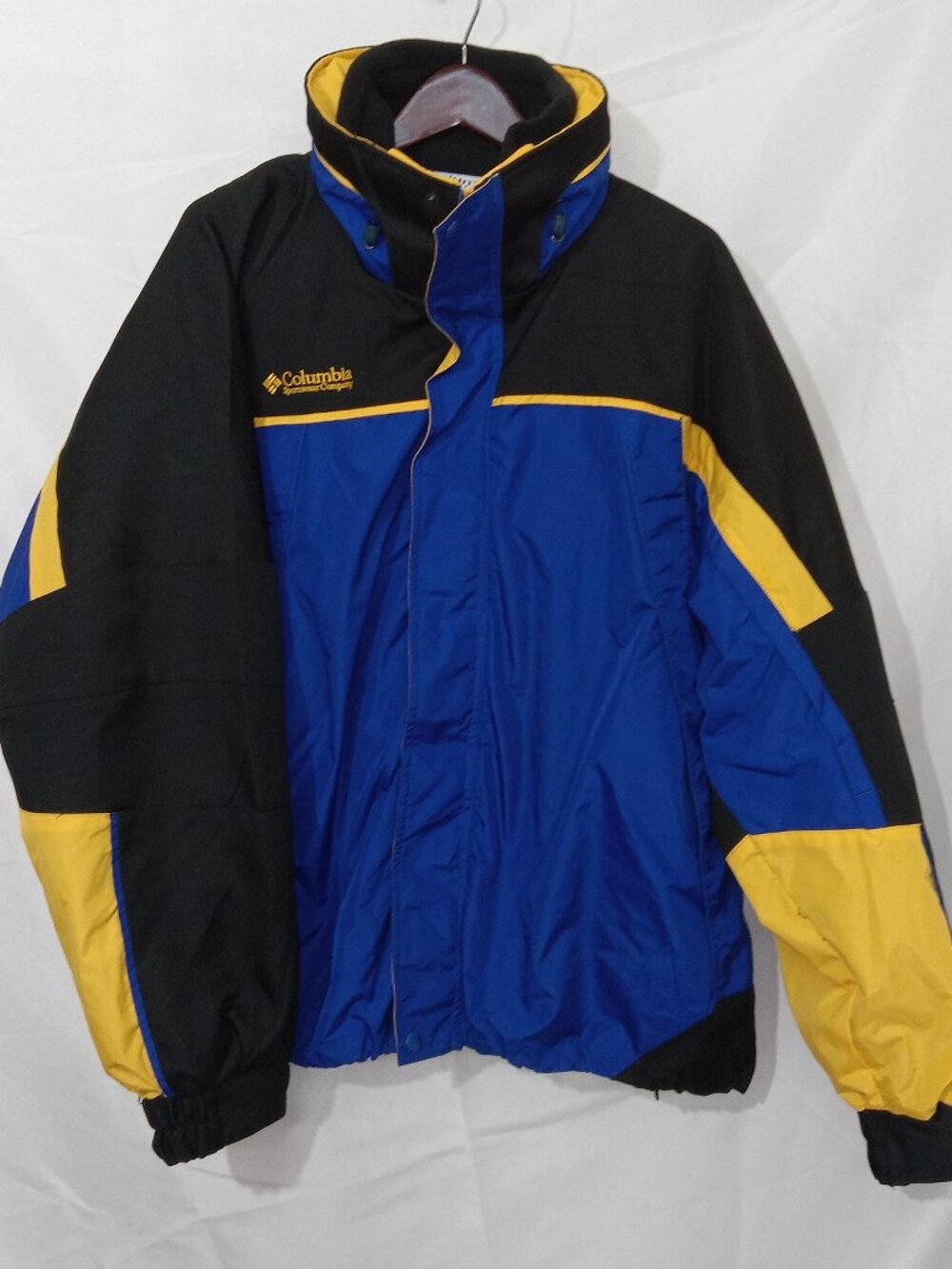 VTG 90's Columbia Sport Color Block Insulated Ski Jacket XL Multi Winter Coat